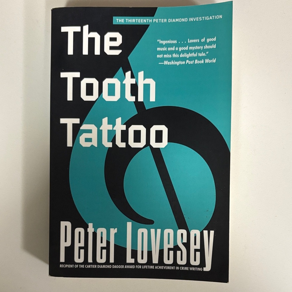 The Tooth Tattoo Book by Peter Lovesey
